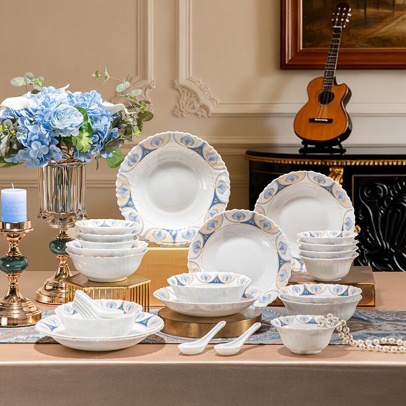 Corelle Joflan 28-Piece Dinnerware Set