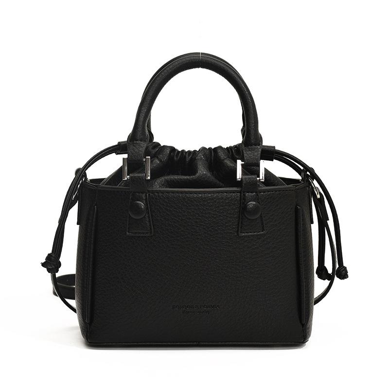 Popular handbag summer new women's bag simple casual shoulder bag fashionable and beautiful bucket bag tide