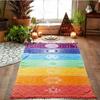 Mexico Chakras Tapestry Floor Mat Mandala Travel Beach Towel Meditation Carpet Yoga Carpet Rug