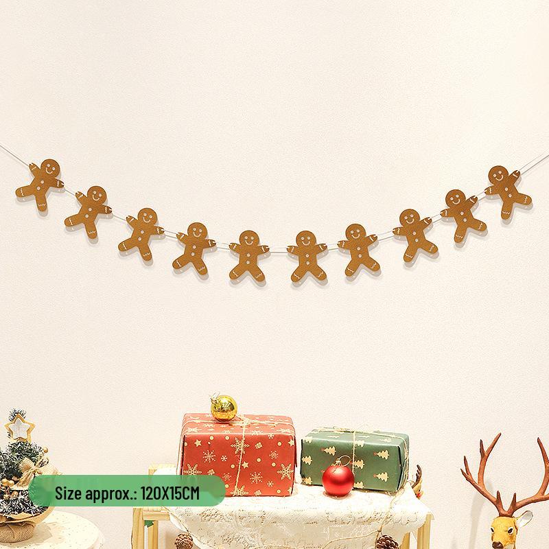Felt Christmas Decoration Hanging Ornaments for Indoor Photo Props and Backgrounds