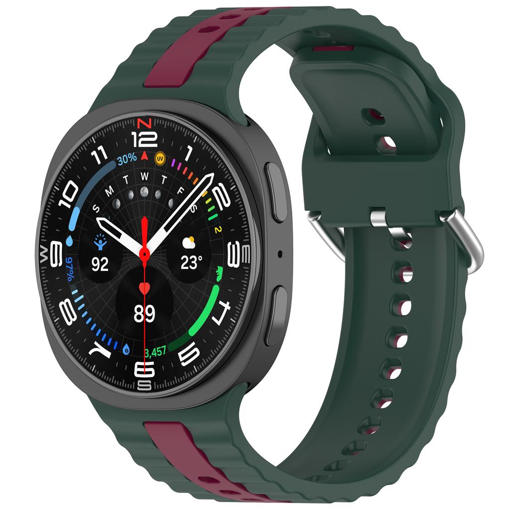Original Silicone Strap for Samsung Galaxy Watch 8 Classic 46mm Sport Watchband for Galaxy Watch 8 40mm 44mm No Gaps Accessories