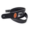 Neil Zaza-signed Leather Electric Guitar Strap Bass Strap Widen Thickened Strap