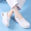 Nurse shoes for women in autumn and winter  anti slip soft sole  thick sole with plush and thick cotton shoes