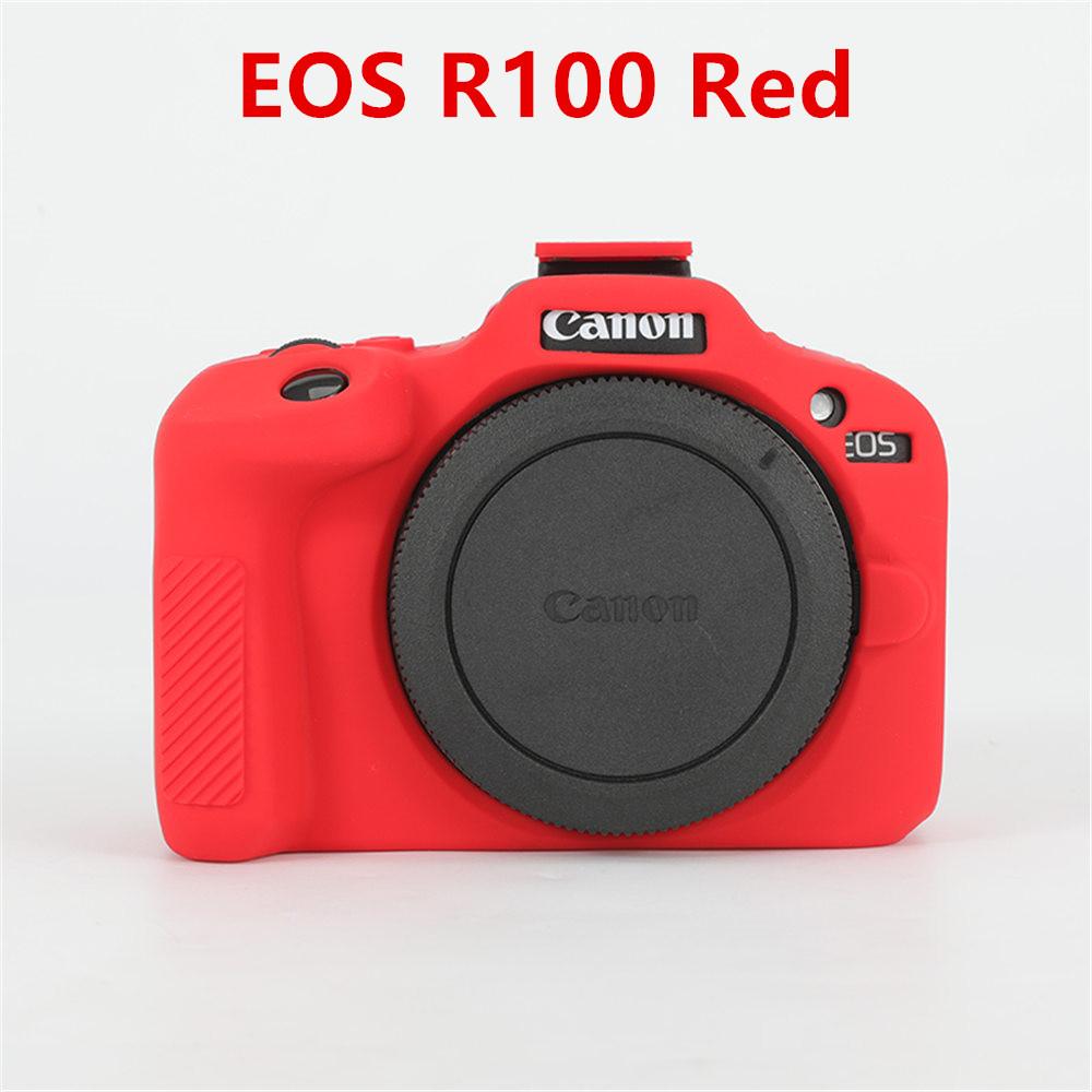 Soft Silicone Armor Camera Body Case For Canon EOS R10 R50 R100 R5 R6 R6II R7 R8 RP Protective Rubber Cover