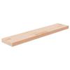 342951 vidaXL Shelf Panel 100x20x4 Cm Solid Untreated Oak Wood