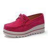 Spring Women Flats Shoes Platform Sneakers Slip On Flats Leather Suede Ladies Loafers Casual Shoes Women Loafers Shoes F65