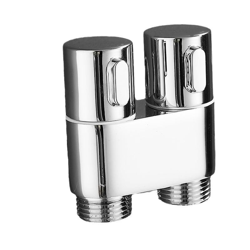 Černá/Chromová koupelnová bidetová baterie Přenosný nástěnný toaletní bidetový sprej Studenovodní toaletní baterie Ruční bidetová sada