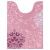 Senko DECORMUSEE Precious Long Toilet Mat, Approx. 80 X 60 Cm, Pink, Elegant, 30277