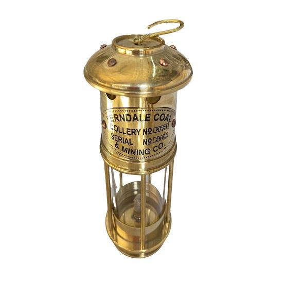 17,78 cm Nautisk Blank Mässing Minor Oljelampa Antik Fartyg Båtlykta Hem, Kontor Dekorativ lykta