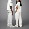 Adidas T Shirts Unisex White Half Turtleneck Moderate IA3417-