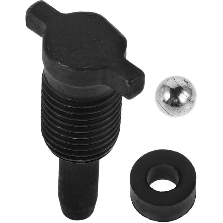 HEALLILY Vertical Jack Accessories Oil Return Valve Air Release Wire Oil Seal Beads Small Screw Plug for Hydraulic Jacks Car Repair