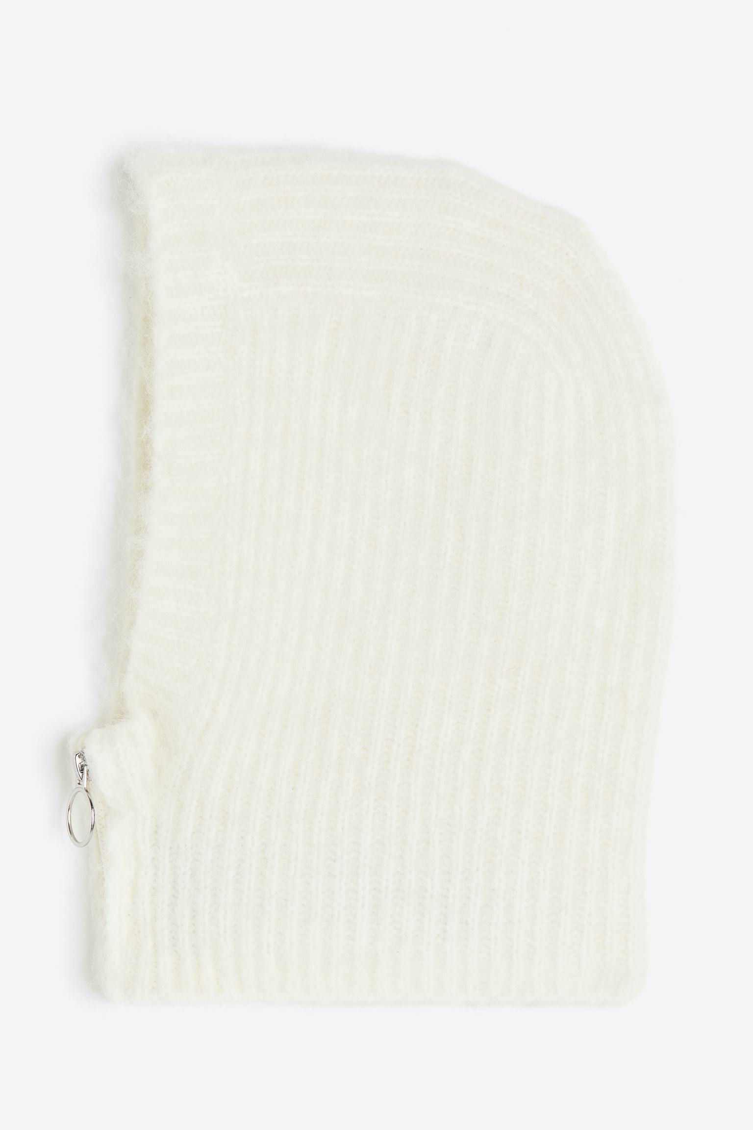 

Rib-knit wool-blend balaclava
