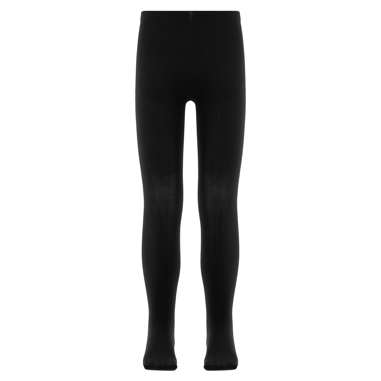 

Бархатные балетные колготки для девочек, тонкие эластичные однотонные танцевальные чулки для занятий балетом или выступлений 5-6 Years чёрный