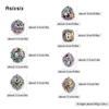 7 Pcs Colorful Circular Dragon Metal Dice Hollow Metal Polyhedral Dice Set Suitable for Role-Playing RPG  Board Game Card Game