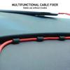 6/12/30/60PCS Car Cable Clips No Trace Removable Clip Wire Fix Holder Organizer for Car Dashboard Charging Cable Management