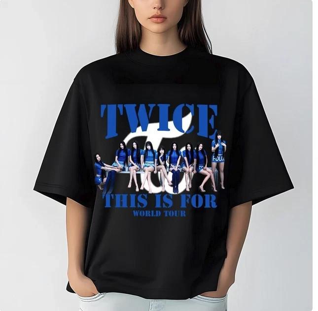 Twice This Is For World Tour 2026 Shirt, Twice Kpop T-Shirt XXXL