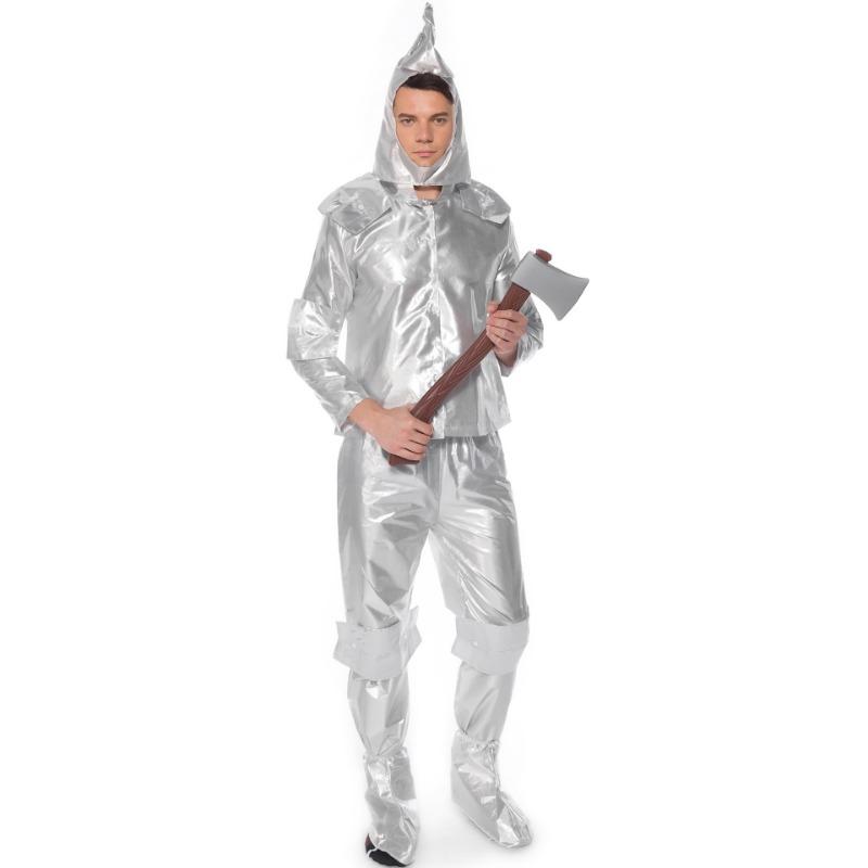 Halloween Wizard of Oz Cosplay Robot, Tin Man Tin Man Performance Costume, Men's Adult Performance Costume