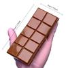 Squishy Chocolate Bar Squeeze Toys Slow Rising White Chocolate Bar Sticky Toy Simulated Food Stress Release Hand Relax Gifts