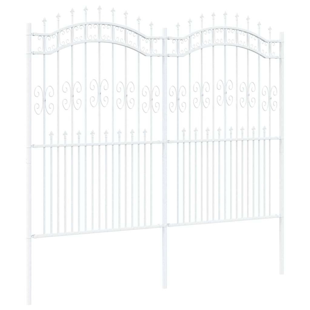 Garden Fence KAMPEN 240 X 228 Cm Mesh Powder Coated Steel