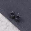 1 Pair Of 1/64 Off-Road Wheels 15Mm Dia Rubber Tires + Wheel 1:64 Model Car Suv Modified Parts For Remote Control Car