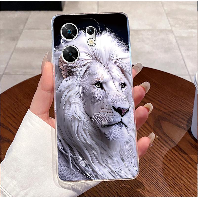 Phone Case For Infinix Zero 30 4G 5G Cute Love Rabbit Clear Silicone Soft TPU Back Cover For Infinix Zero30 X6731 X6731B Shell