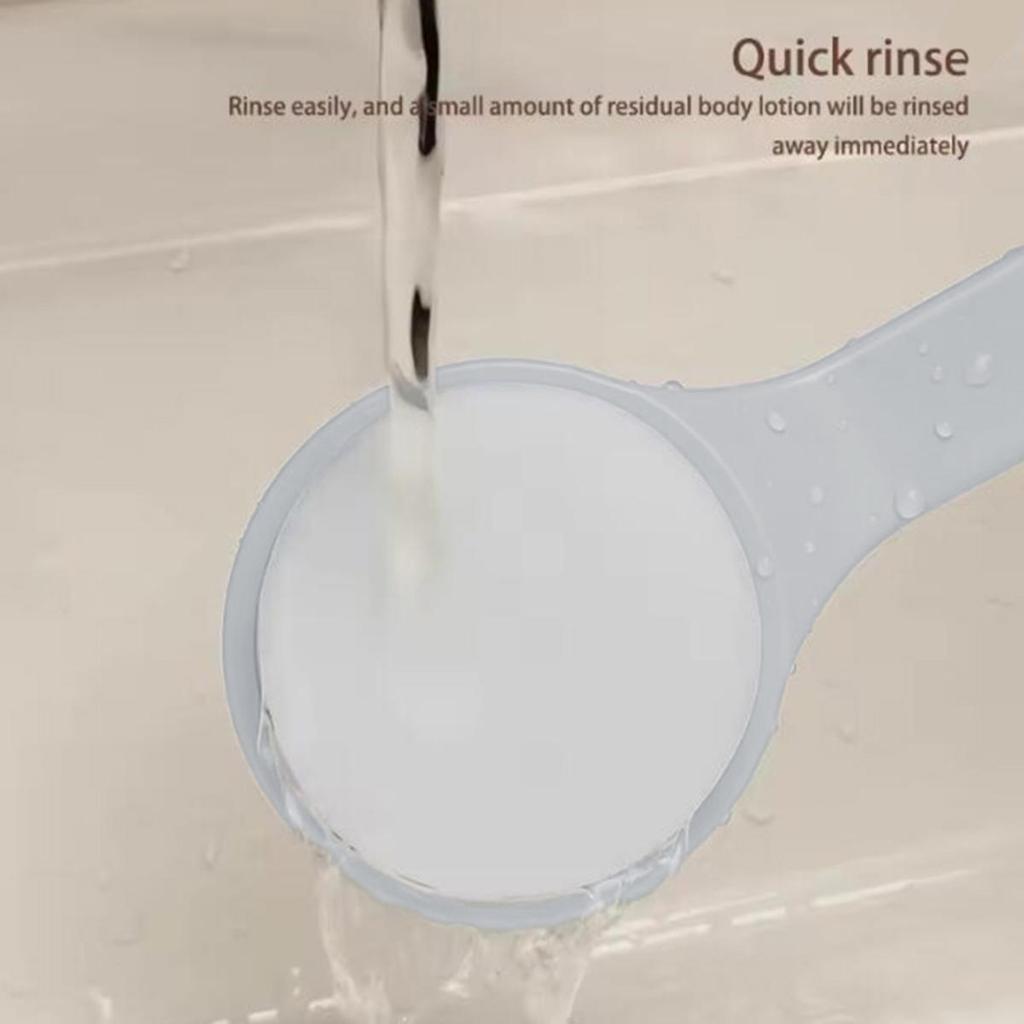 1Pcs Multi-Function Lotion Sunscreen Ointment Applicator Long Handle Body Cleaner Shower Brush Sunscreen Back Applicator