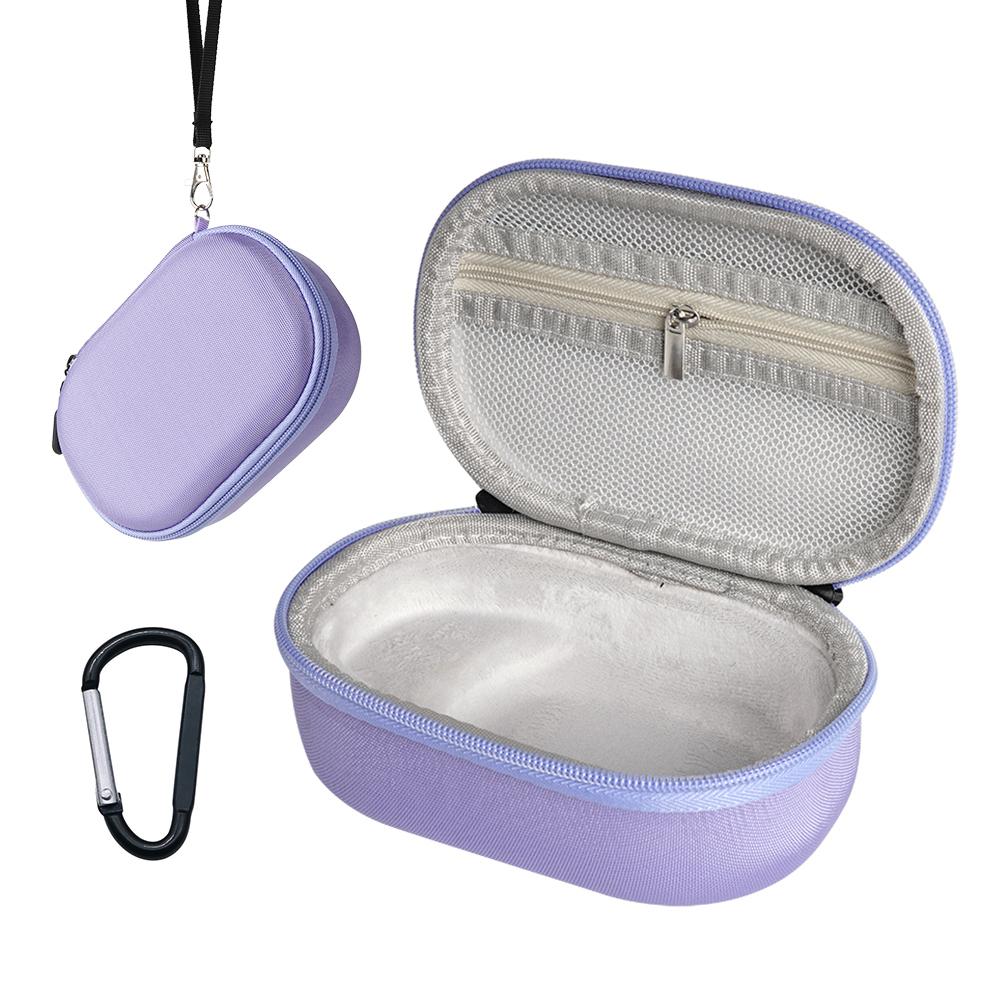 EVA Hard Case Shockproof Hard Carrying Case Splashproof Protective Travel Case with Mesh Pocket for JBL Clip 5 Portable Speaker