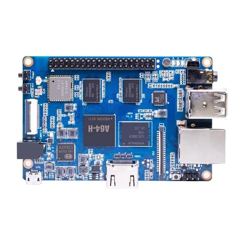 M64 64-Bit Quads Cores A64 Mini Single Board Computer BPi-M64 Banana Pi Development Board