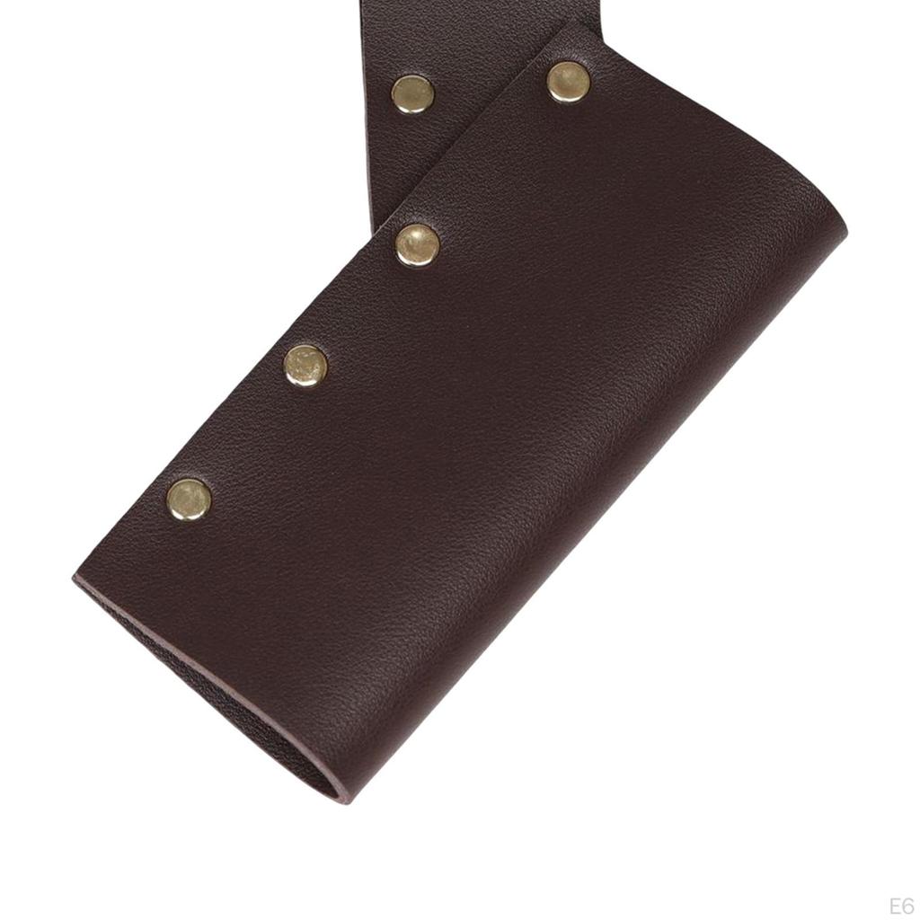 Knightly Sword Holder In Faux Leather for Medieval Enthusiasts