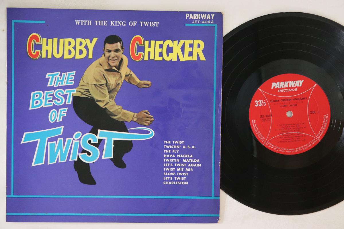 

10inch Record CHUBBY CHEKER - Highlight JET4042 VICTOR 1962 Japan Rock Used