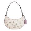 Payton 21 Floral Print Fabric Zipper Coated Canvas Handbag Small Women's Multicolor