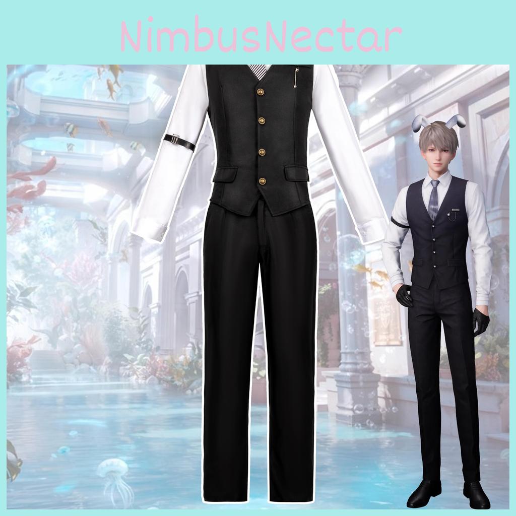 Deepspace And Love Xavier Cosplay Game Character Costume Acgn Exhibition Set
