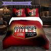 Brentford Football 3 Piece Bedding Set Soft Duvet Cover Set with Pillowcases Printed Bedroom Decor Set for Home
