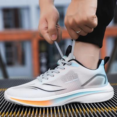 Laufschuhe neu atmungsaktiv Übergröße Wettkampfsport Studenten Paar Sneaker Leichte Rückfederung Laufschuhe