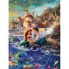 Disney La Sirenetta Ariel Collezione Oceano Pittura Diamante 5D Piena di Diamanti Fai da Te Pittura Diamante Fatta a Mano Cartone Animato Decorazione Kit Pittura