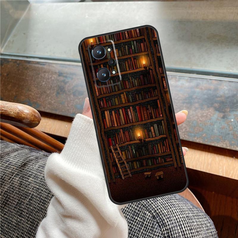 

Чехол для любителя книг для Realme 13 Pro Plus 11 12 14 C71 C75 C55 C51 C53 C25 C63 C61 C65 C67 GT6 GT7 15 Pro Realme 12 Pro Plus