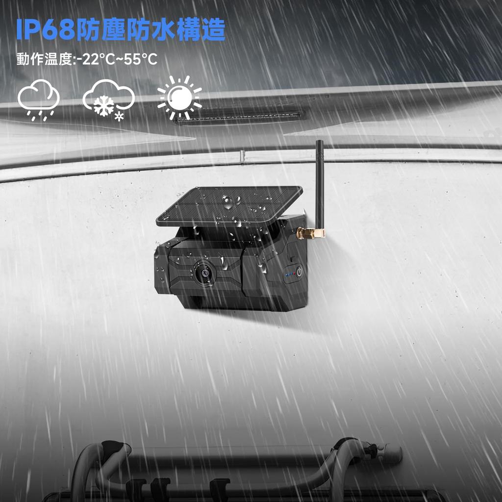 Hizenyo Backup Camera Monitor Wireless Rechargeable Backup IPS Backup 24V Powerful Digital Compatible with Recording No Wiring Required Installation