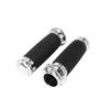 Motorcycle 1.25'' 25mm Universal Rubber Hand Grips Cnc Handlebar For Harley Sportster 883 1200 Iron Xl Vrsc Touring Dyna Softail