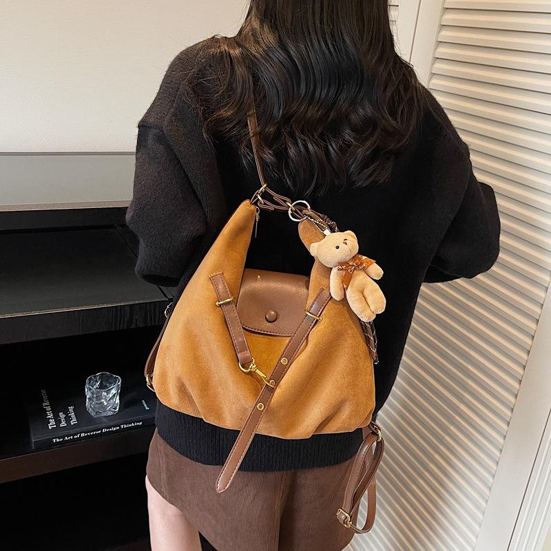 Autumn Women's Fashion Multifunctional Shoulder Tote and Backpack