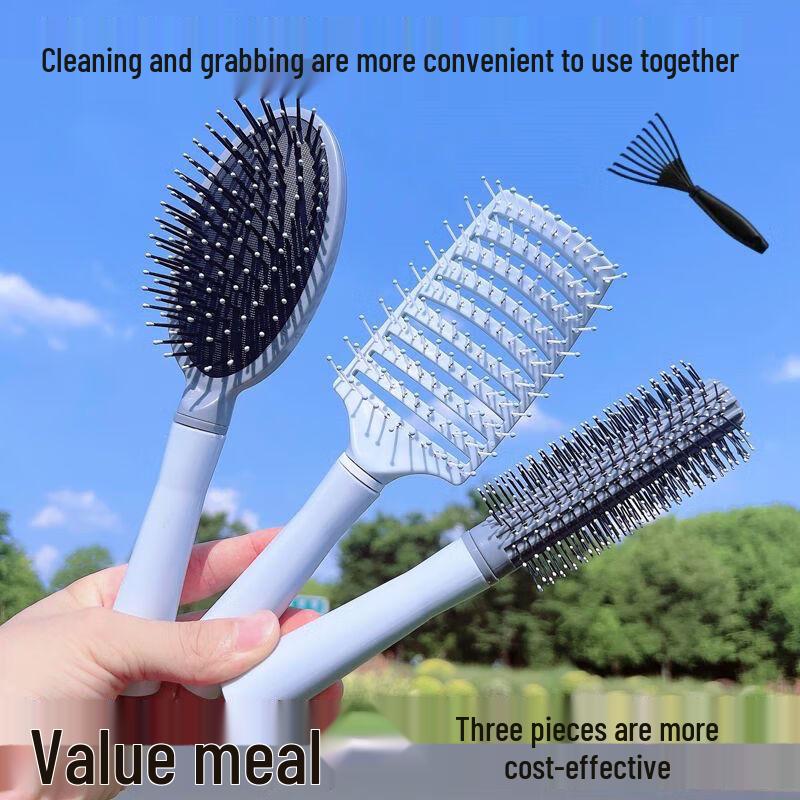 Air Cushion Hairbrush Set
