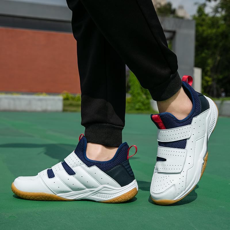 Zapatos de bádminton antideslizantes y resistentes al desgaste con absorción de impactos de alta calidad para adolescentes y adultos Zapatos de tenis de mesa Zapatos de tenis Zapatos de voleibol
