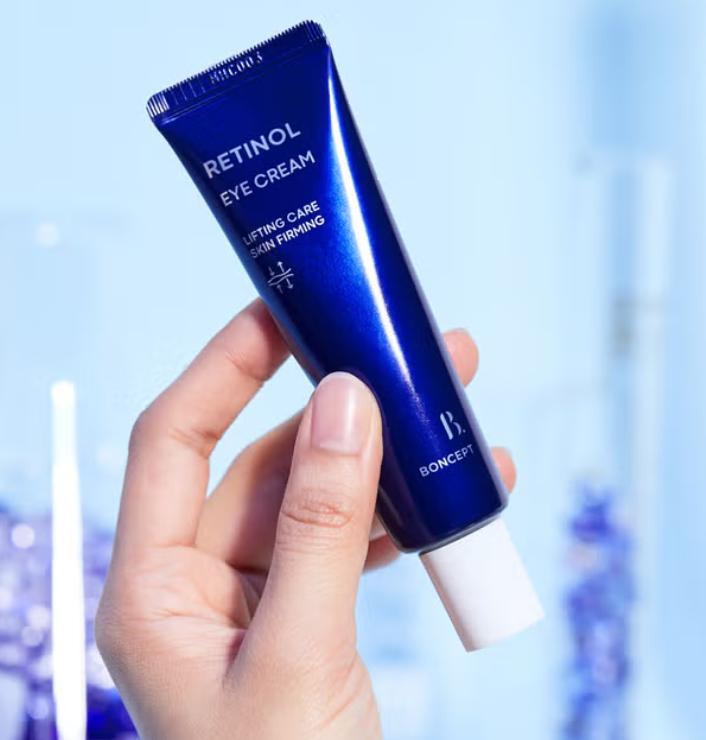 BONCEPT Retinol Augencreme 25ml – Anti-Falten & Aufhellende Augenbehandlung