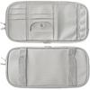 Da By Car Sun Visor Organizer, Multi-Pocket Visor Organizer Storage Pouch For Cars, SUVs & Trucks With Double Zippers, Elastic Bands & Glasses Clip -