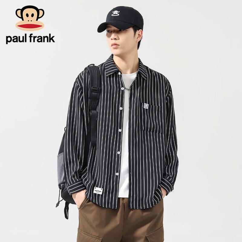 Paul Frank Men s Striped Long-Sleeve Casual Shirt M