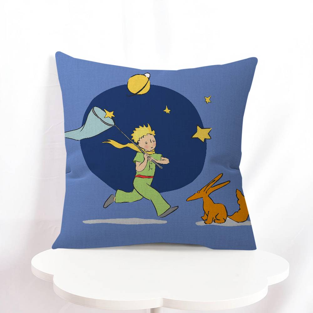 Poszewka na poduszkę biurową Le P-Petit Prince Pokrowiec na poduszkę samochodową 45x45 cm Poszewka na poduszkę lędźwiową Poszewka na poduszkę do sofy