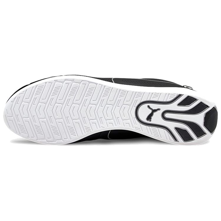 Puma Unisex White Black Low Top Lifestyle Sneakers 339934-03