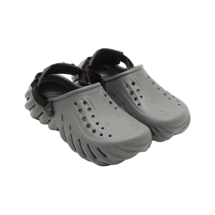 Crocs Bobo Clogs Sandals Unisex Footwear Gray 207937-0DA