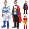 Prince Charming Boys Costume Kids Fancy Party Dress Child Halloween Suit Prince