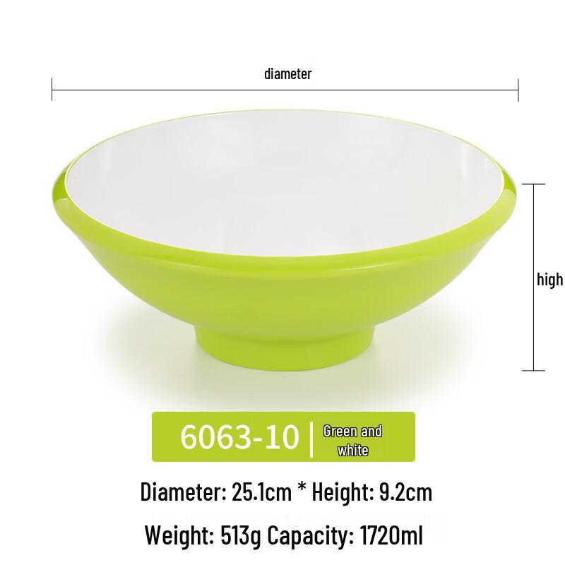 Handun Nordic Melamine Square Noodle Bowl