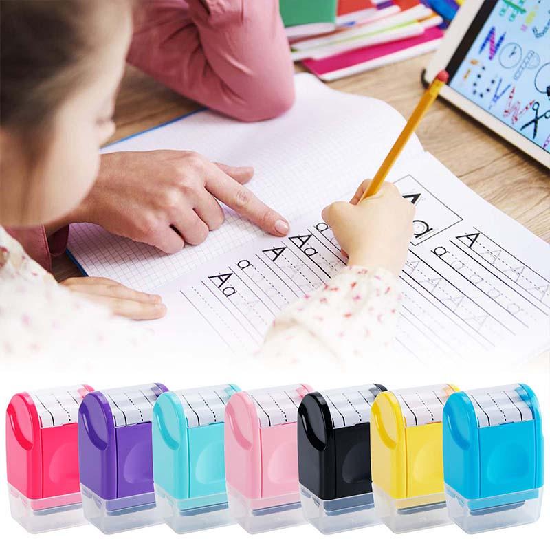 Expandable English Stamp Roller for Teaching Beginners